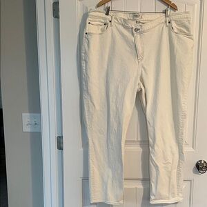 Abercrombie & Fitch Curve Love The 90’s Straight high rise Jeans